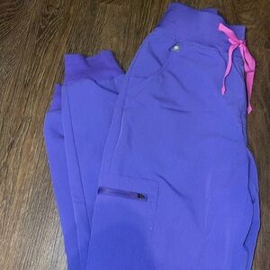 Purple Technical Collection XS jogger Figs bottoms
